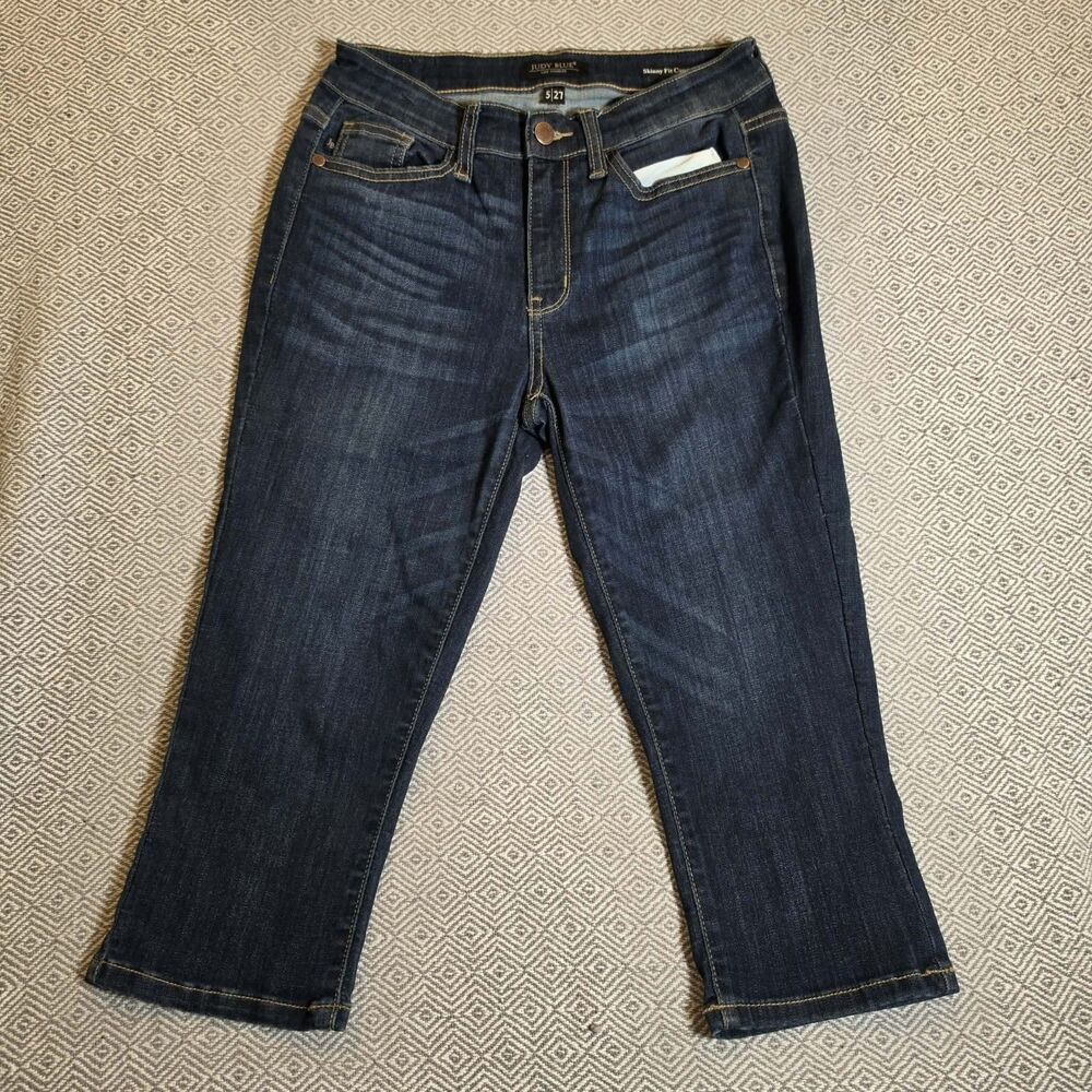 Judy Blue Skinny Fit Jeans Size 5/27 Dark Wash